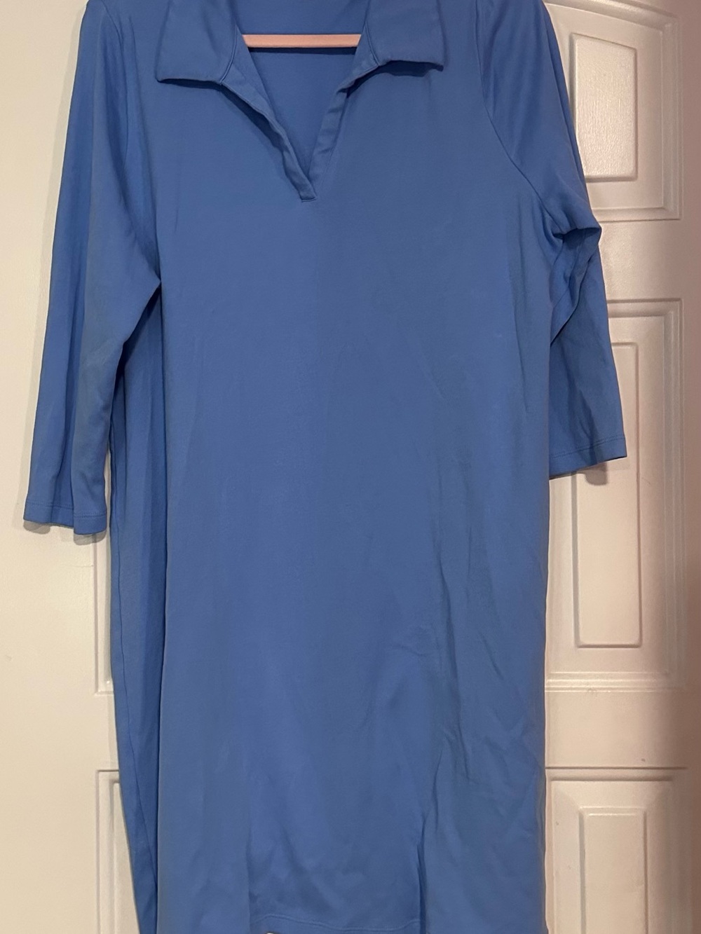 Kim Rogers Blue Women's Polo-Style Tunic